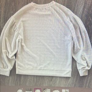 Women's White Sweater